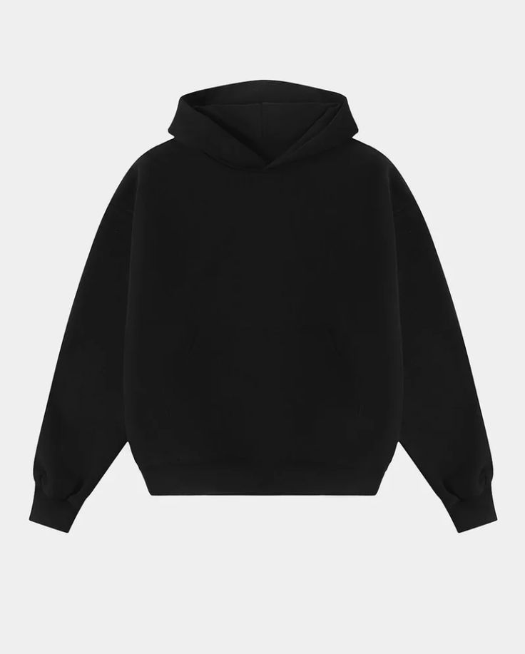 Black Layered Hoodie